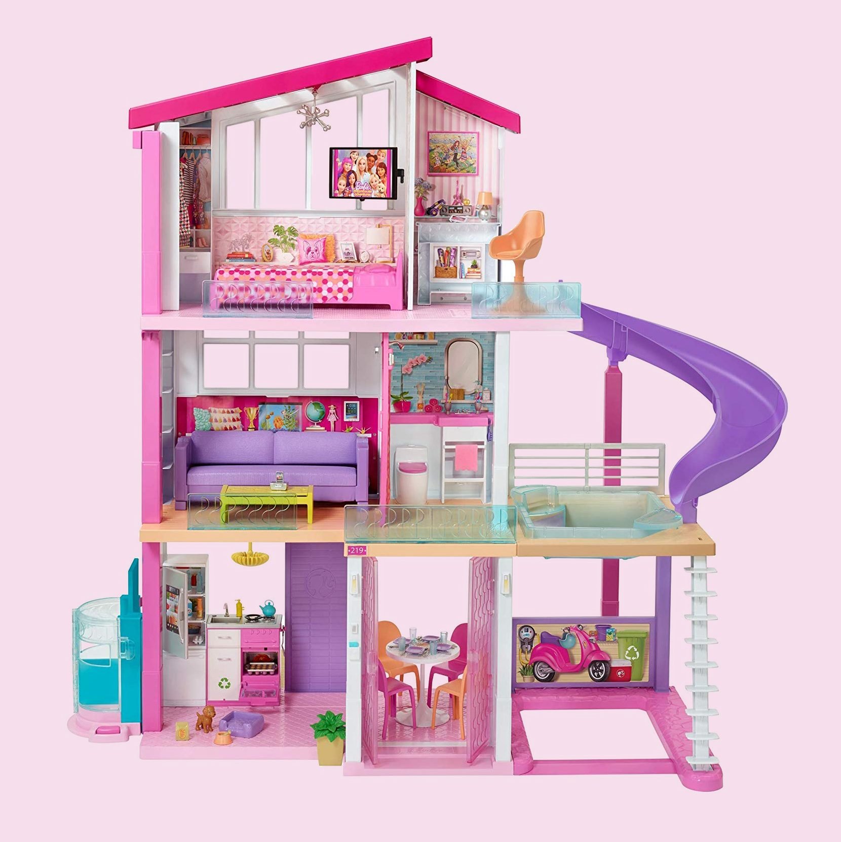 barbie dream house closet