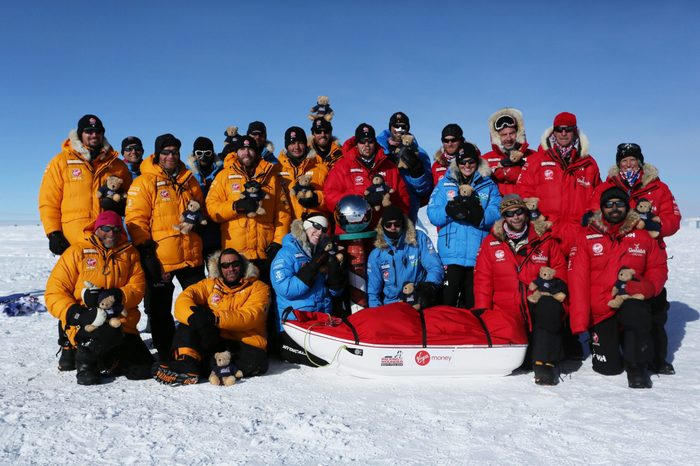 Friday the 13th Walking with the Wounded, Prince Harry South Pole