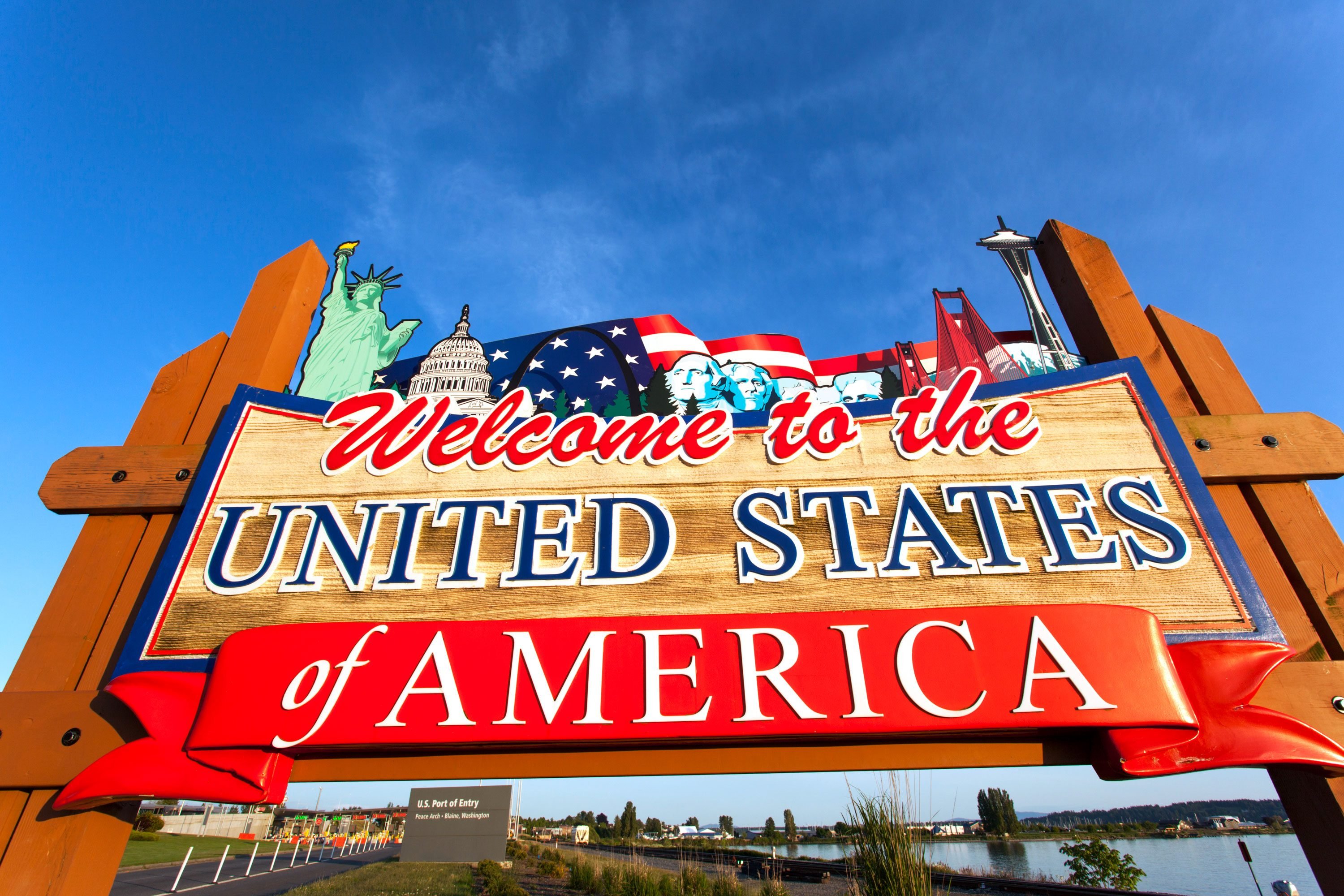 The Wisconsin Welcome Sign is seen in Pleasant Prairie, Wisconsin, on  News Photo - Getty Images
