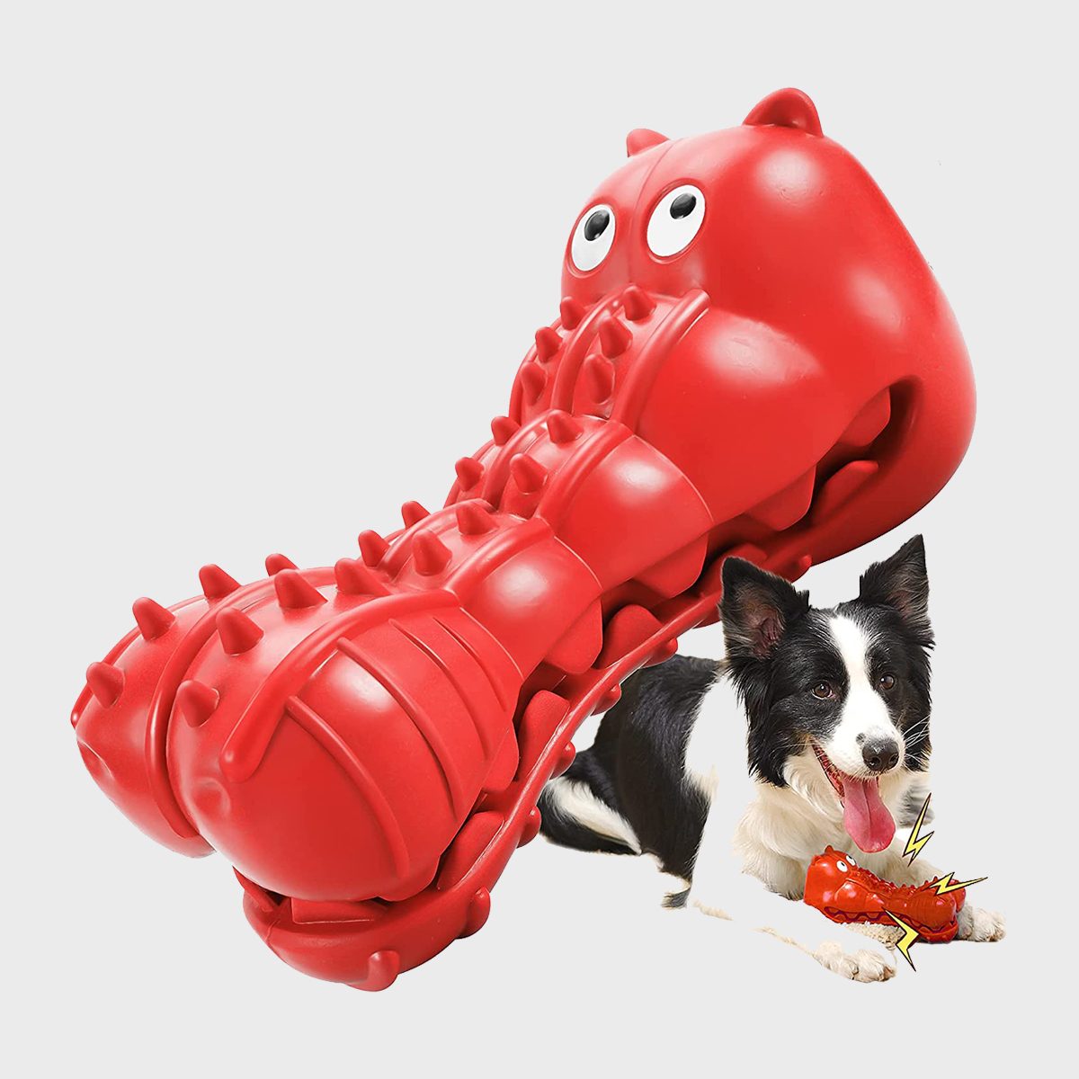 Durable Rubber Nearly Indestructible Training Toy Large Tough Dog