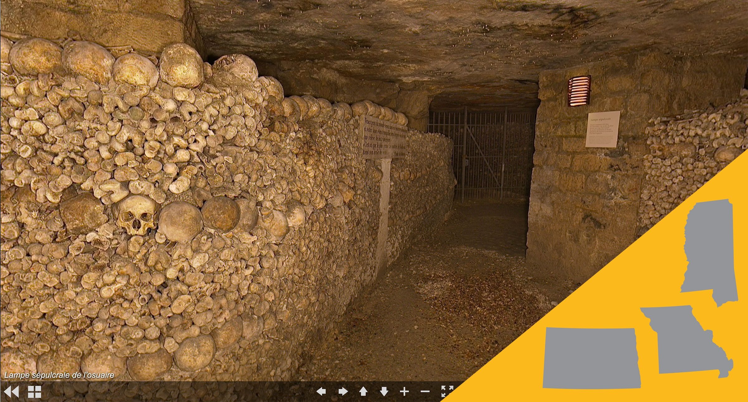 paris catacombes virtual tour