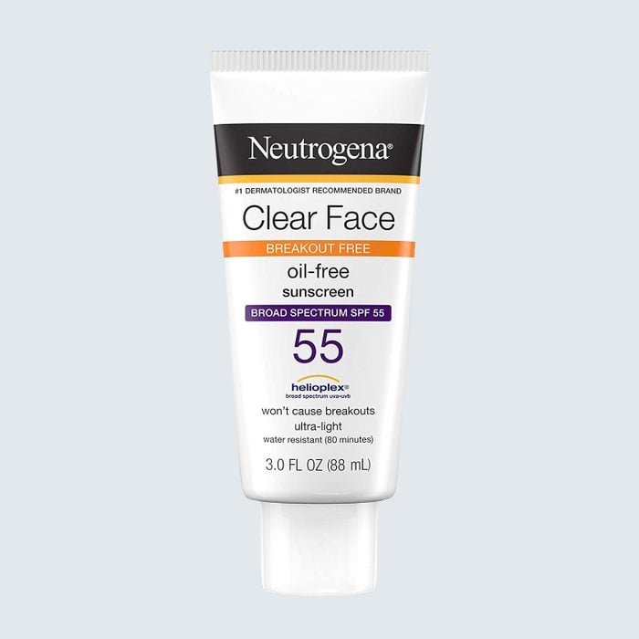 Neutrogena Clear Face Broad Spectrum SPF 55