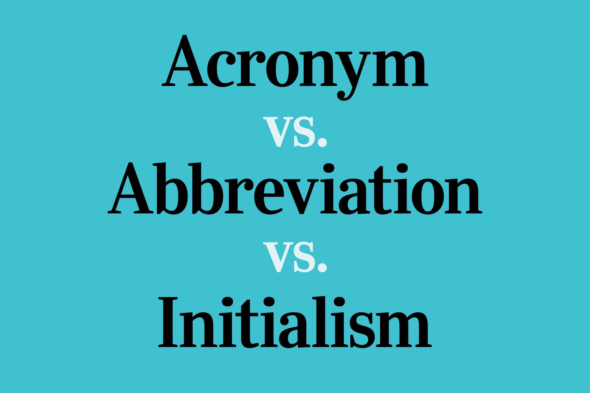 10 abbreviations and meaning in english - English Grammar Here