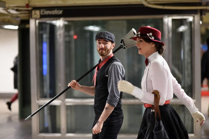 Mary Poppins and Bert Halloween Costume