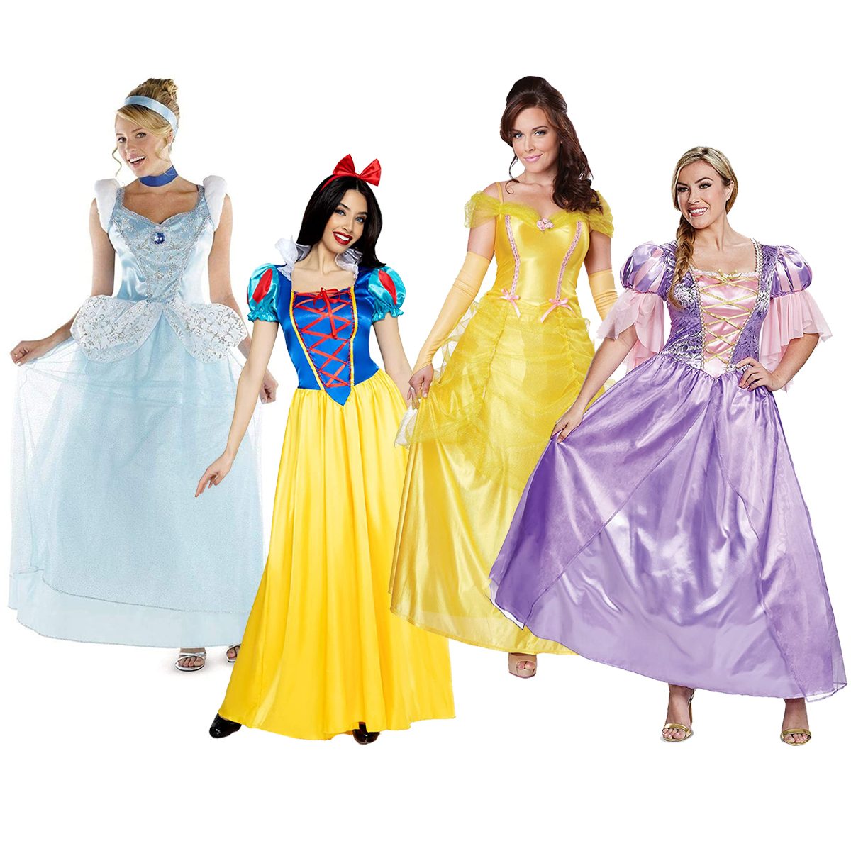 Group Disney Princesses Halloween Costume