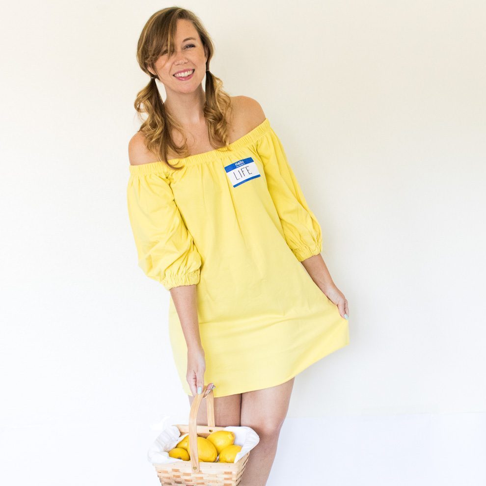 Life Gives You Lemons diy costume