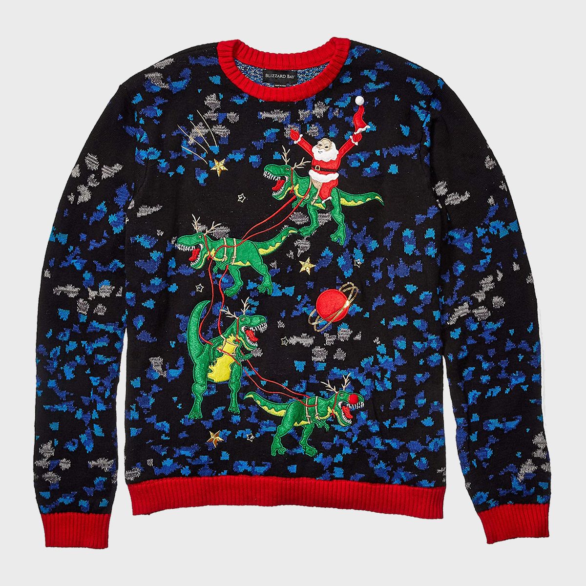 Blizzard Bay Mens Ugly Christmas Sweater Light Up