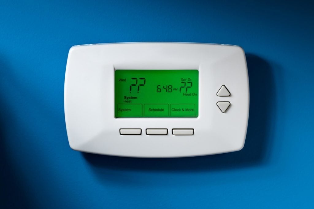 living room temperature in winter