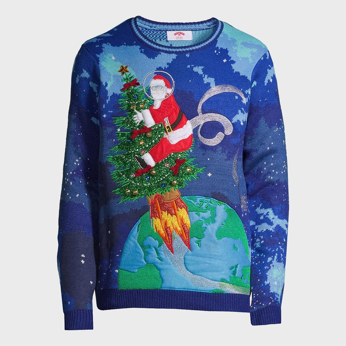 Holiday Time Mens And Big Mens Ugly Christmas Sweater