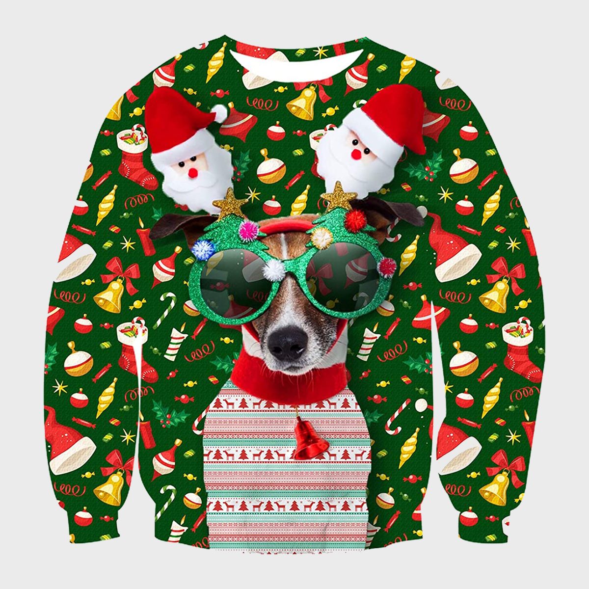 Idgreatim Unisex Ugly Christmas 3d Sweatshirt