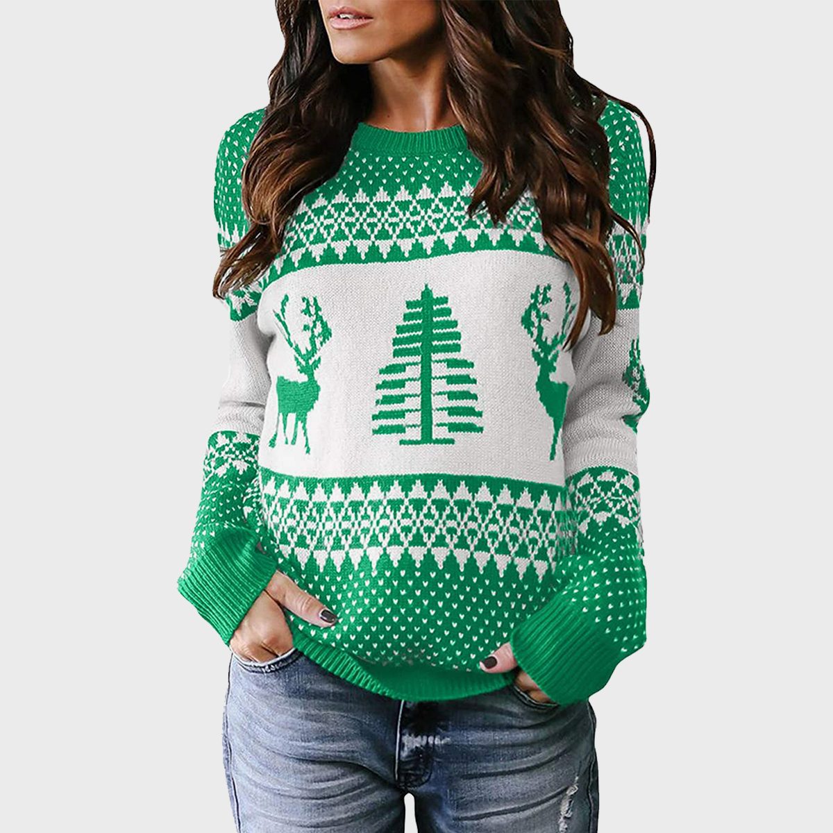 Sidefeel Knitted Holiday Pullover