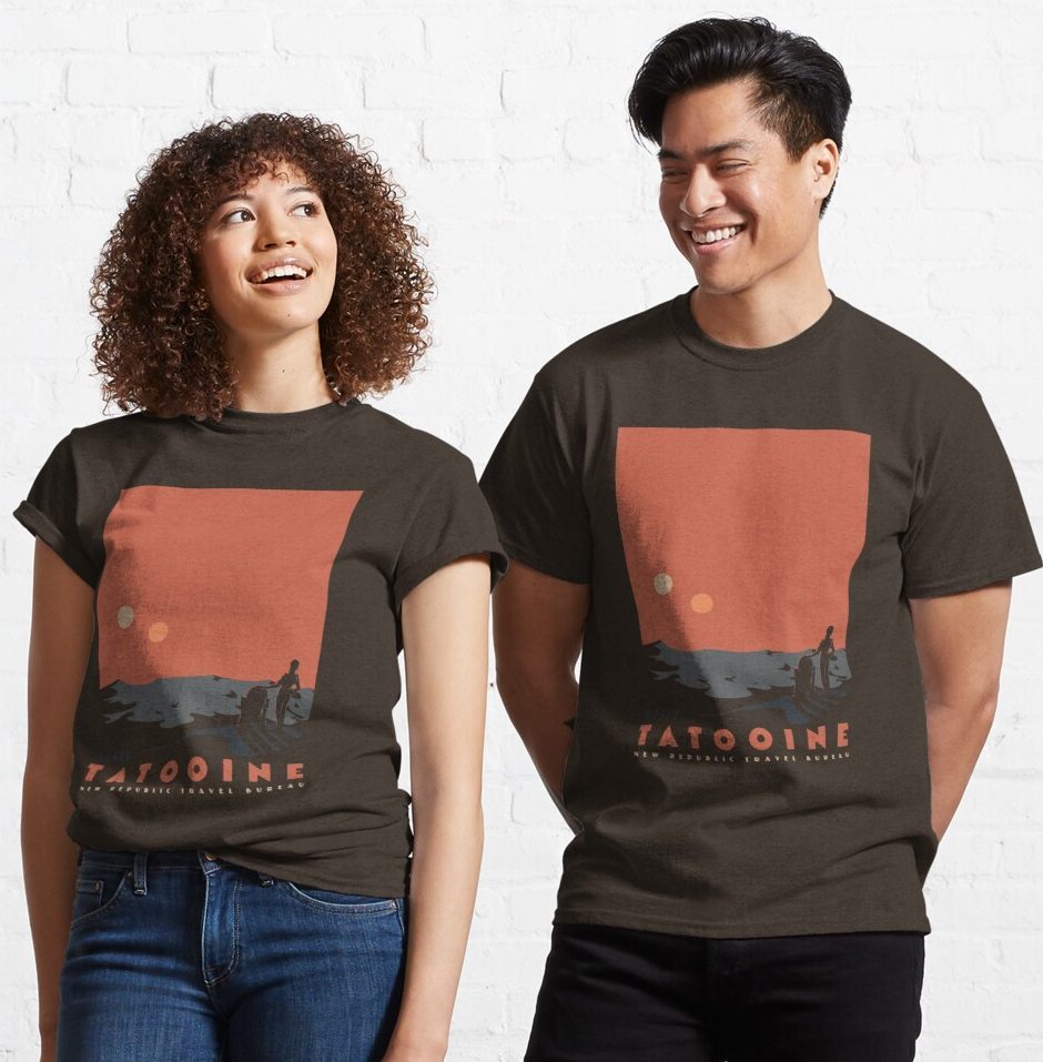 Visit Tatooine Classic T Shirt