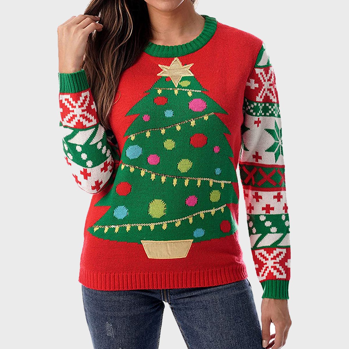 Followme Womens Ugly Christmas Sweater