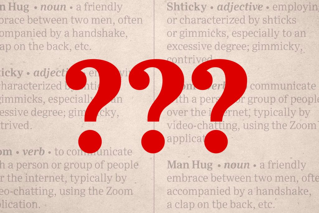 12 Funniest New Words Added to the Dictionary in 2020