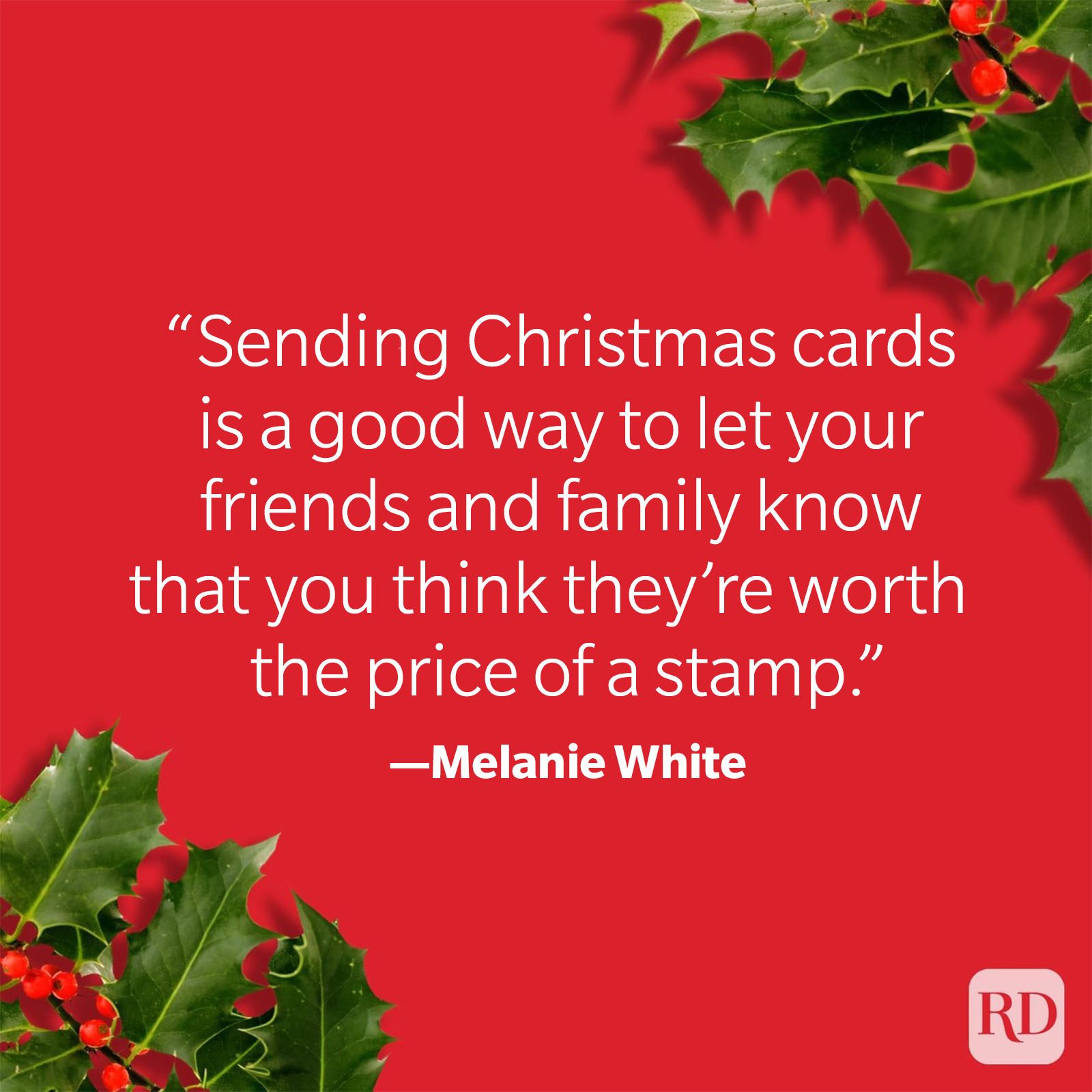Melanie White Funny Christmas Quote