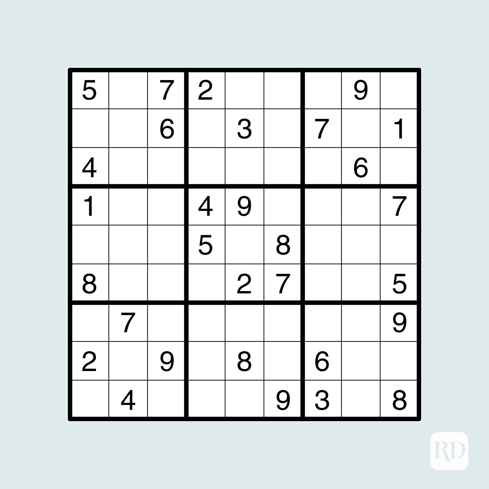 20 free printable sudoku puzzles for all levels readers