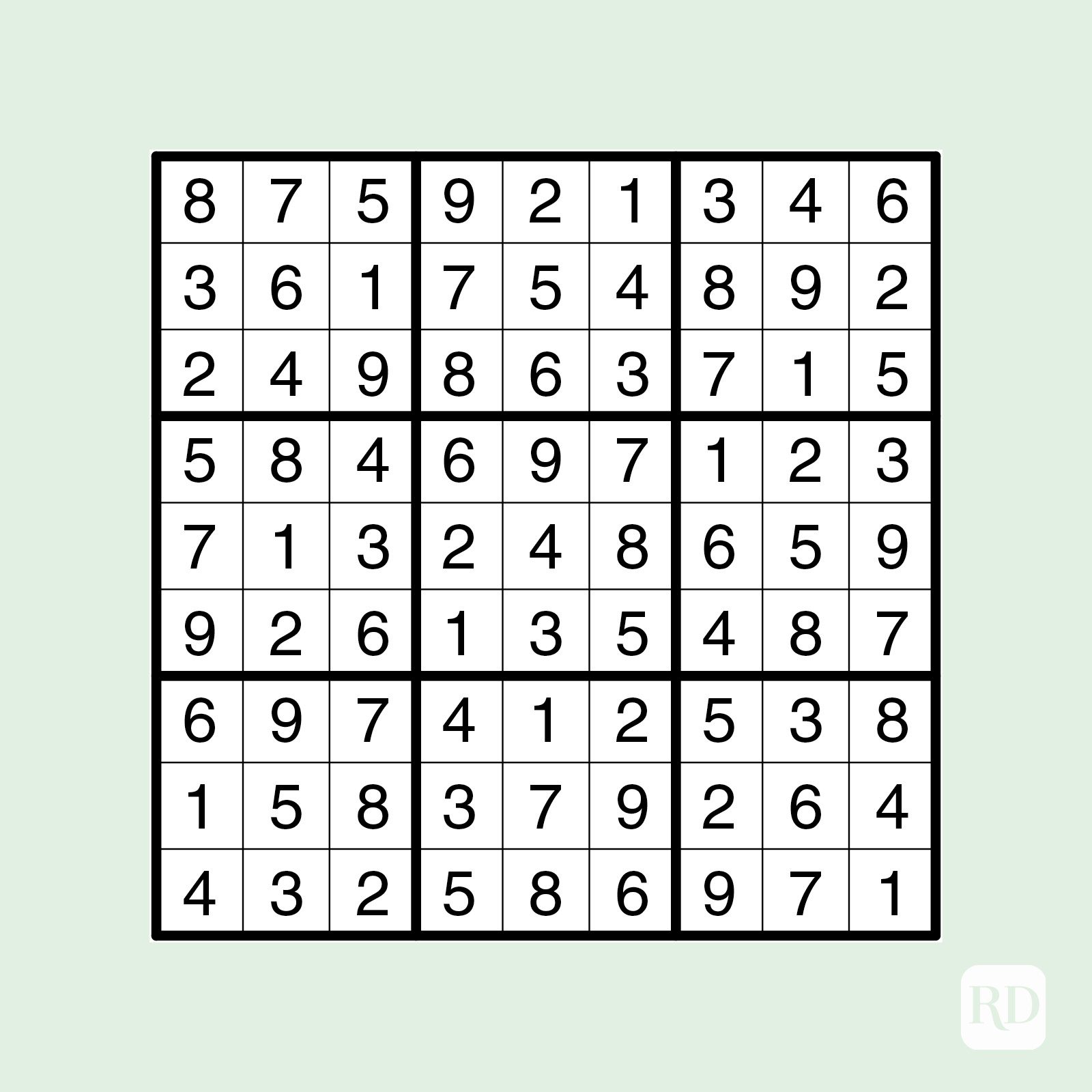 Easy Sudoku Puzzle