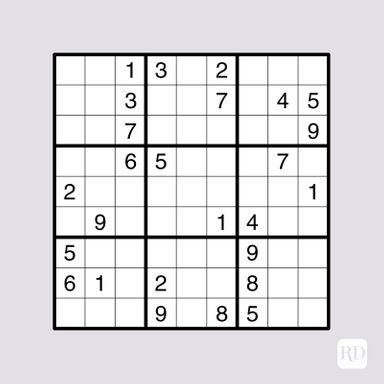 20 Free Printable Sudoku Puzzles for All Levels | Reader's Digest