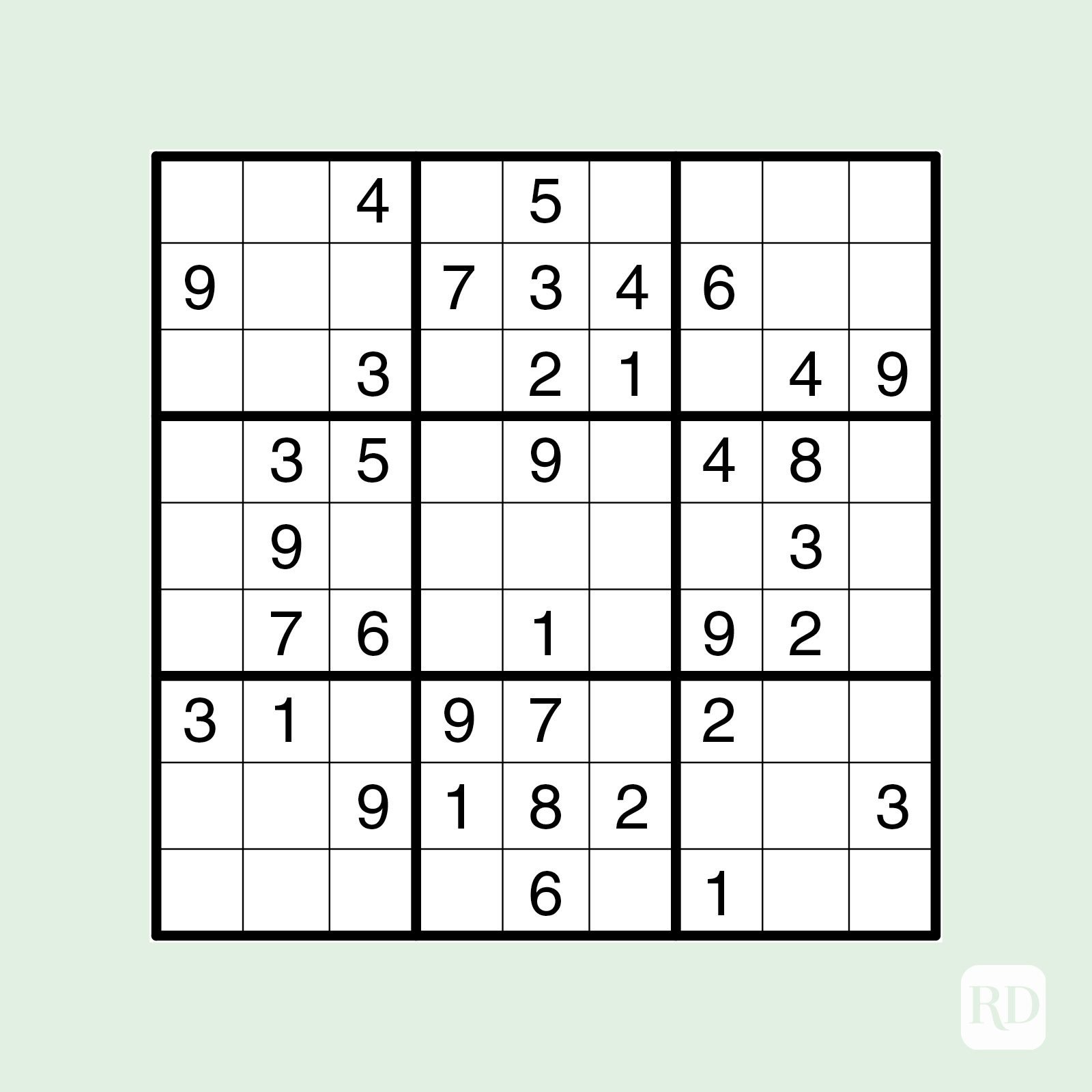 20 free printable sudoku puzzles for all levels readers