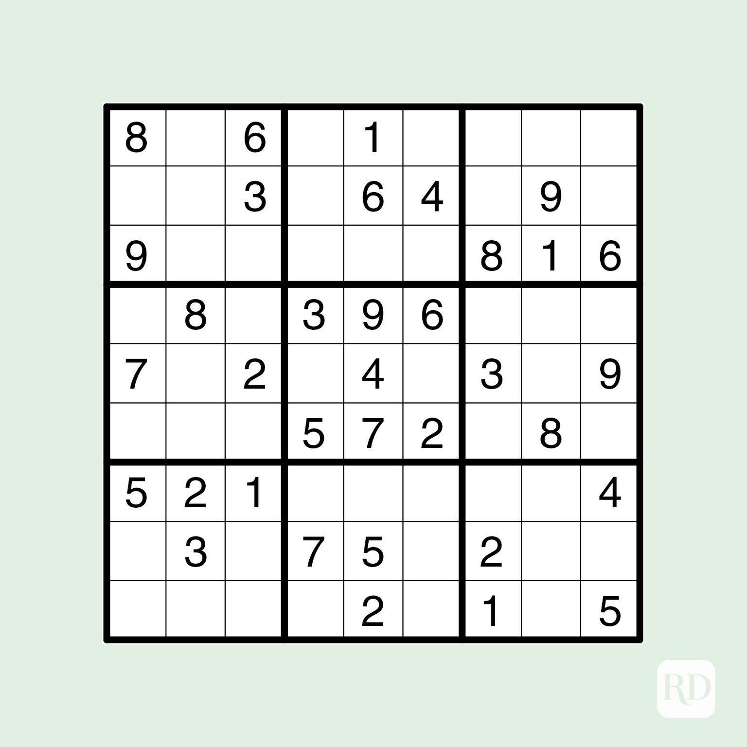 20 Free Printable Sudoku Puzzles for All Levels Reader's Digest