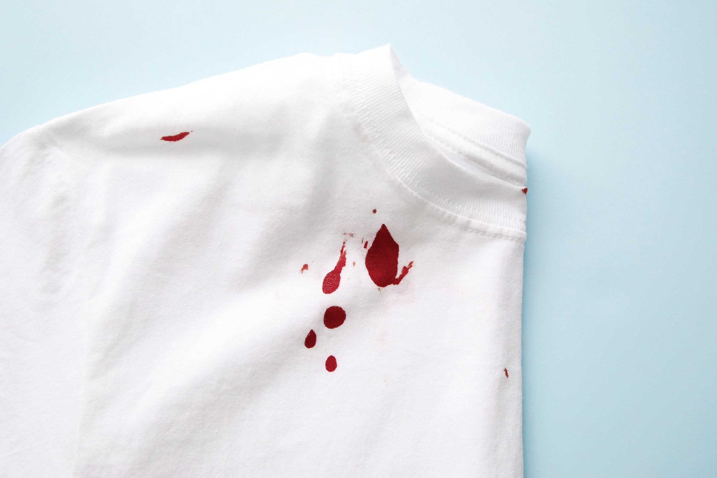 How to remove blood stains from jeans
