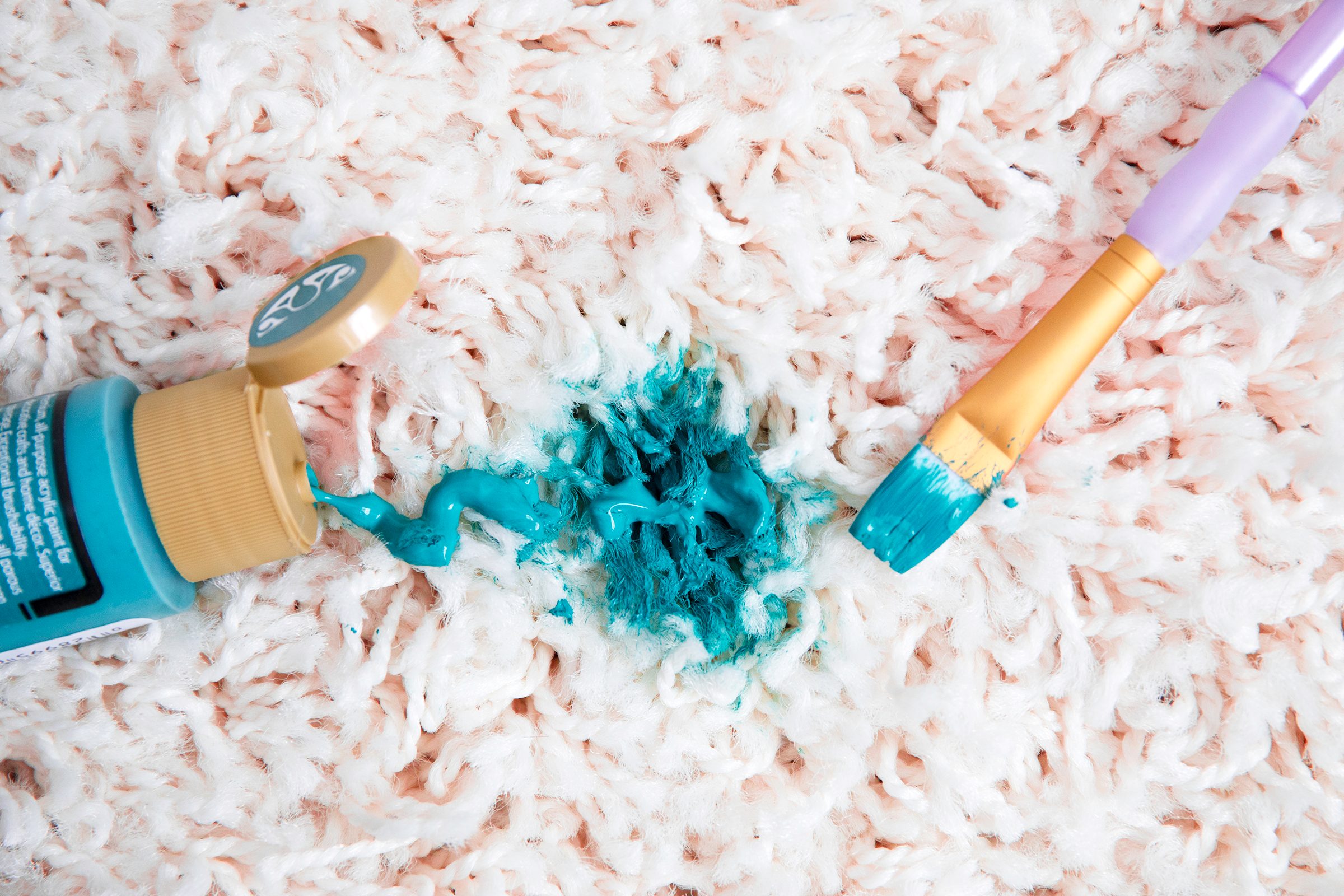 How to Get Paint Out of Carpet — Remove Acrylic, Latex Paint from