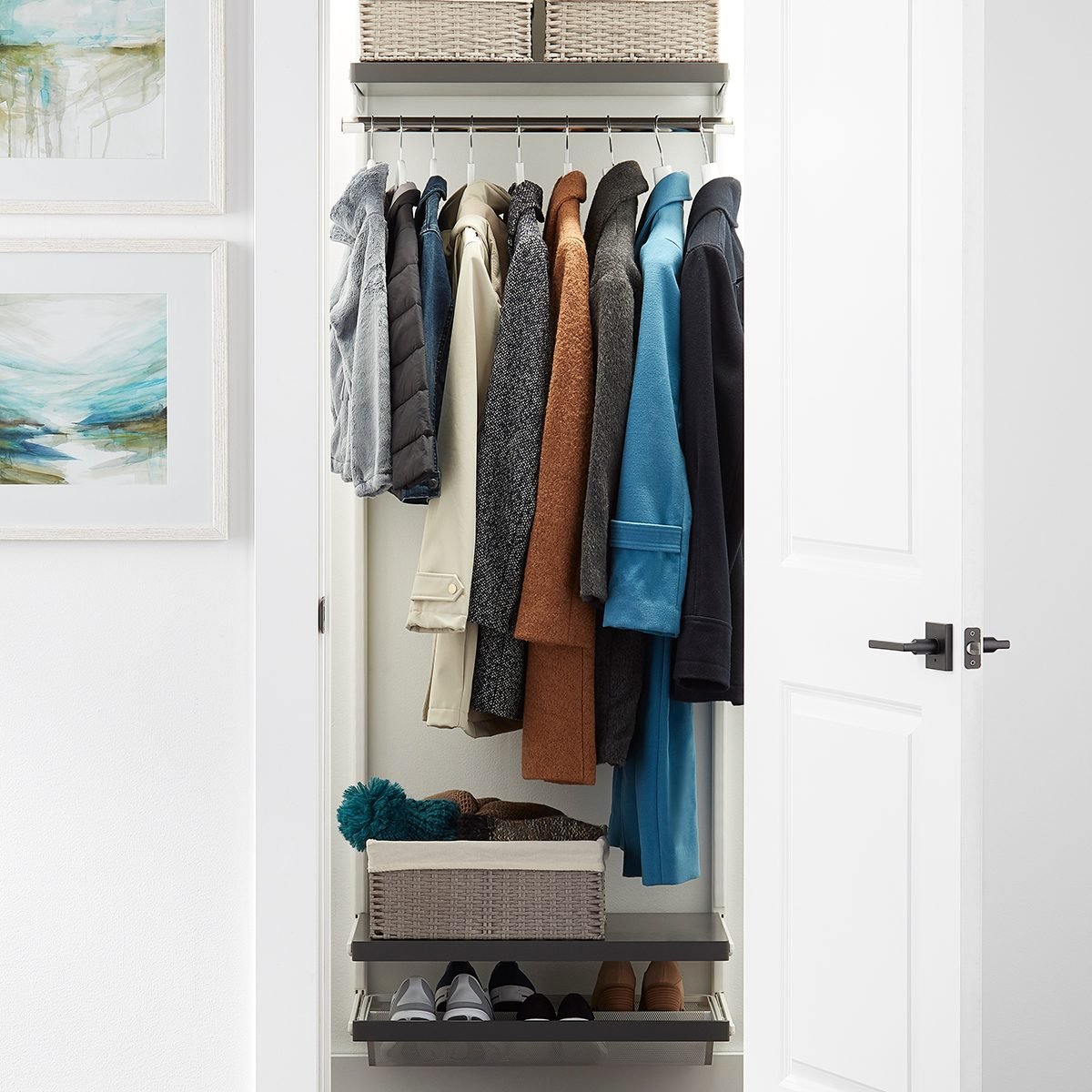 21 Coat Closet Organization Ideas — Coat Closet Storage Solutions