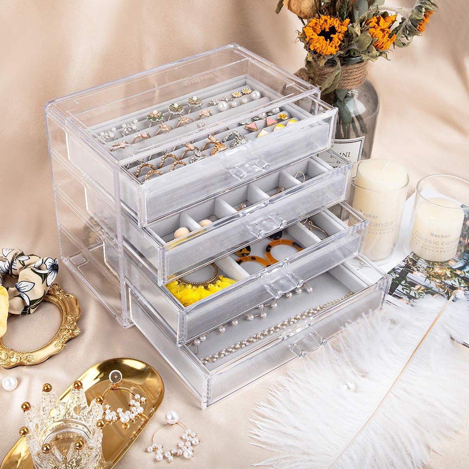 12 Jewelry Storage Ideas 2023 | How to Organize and Display Jewelry