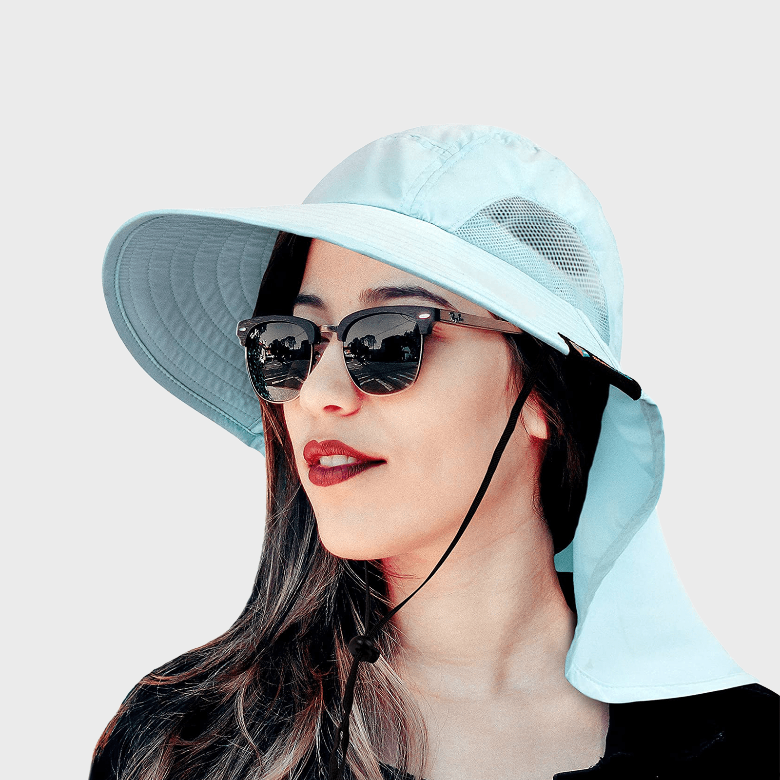 Sun Cube Womens Sun Visor Hat, Straw Beach Hats Wide Brim Uv Protection, Foldable  Packable Cap, Roll Up Ponytail Summer Visor (brown) : Target