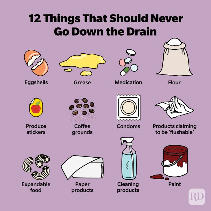 12 Things You Shouldn't Pour Down the Drain Reader's Digest