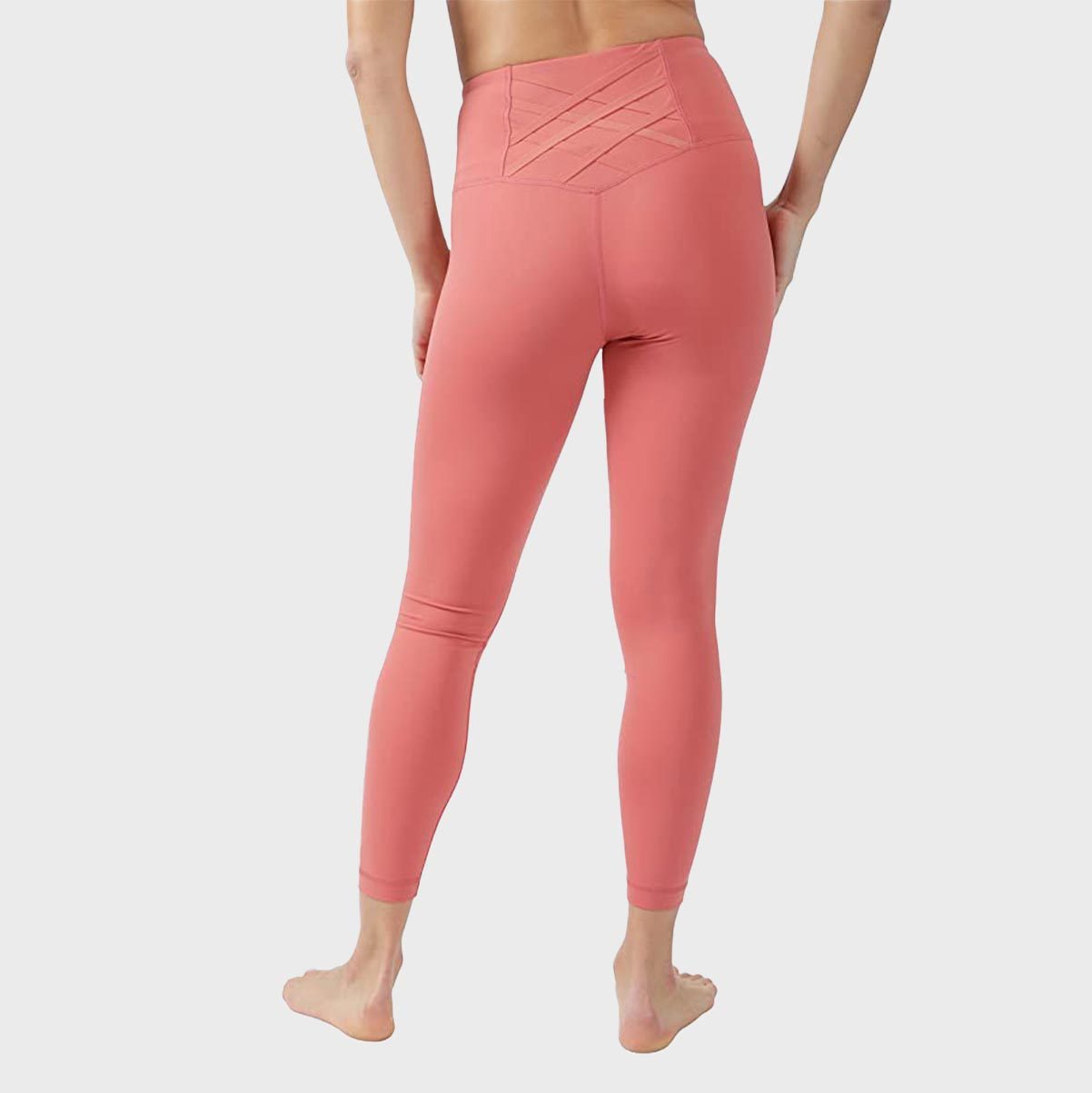 Seamless Yoga Leggings Womens V Cross Scrunch Butt Lifting Leggings Buttery  Soft Tummy Control Pants Work Out Booty Tights : : Clothing, Shoes  & Accessories