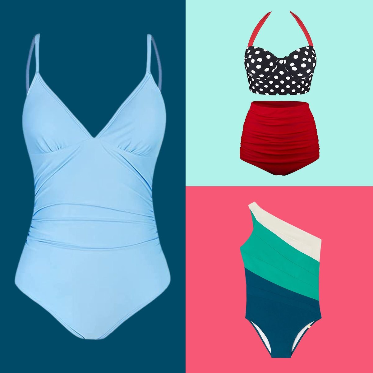 Cupshe Slimming Swimsuit Has Mesh in All the Right Places