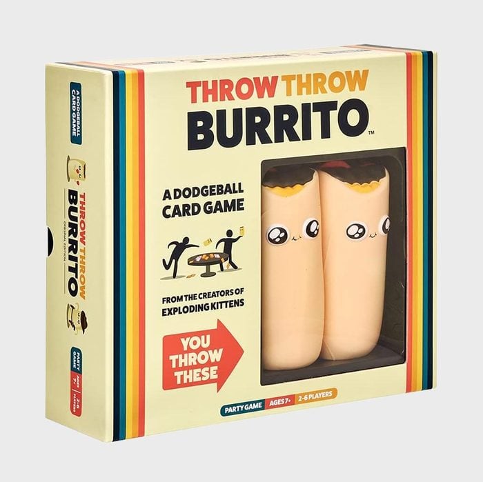Throw Throw Burrito By Exploding Kittens A Dodgeball Card Game Ecomm