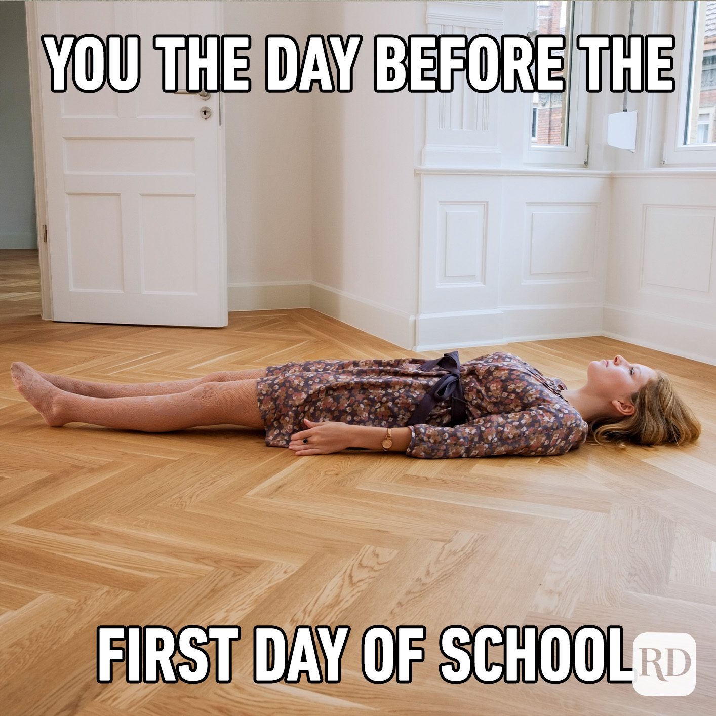 funny first day of school meme