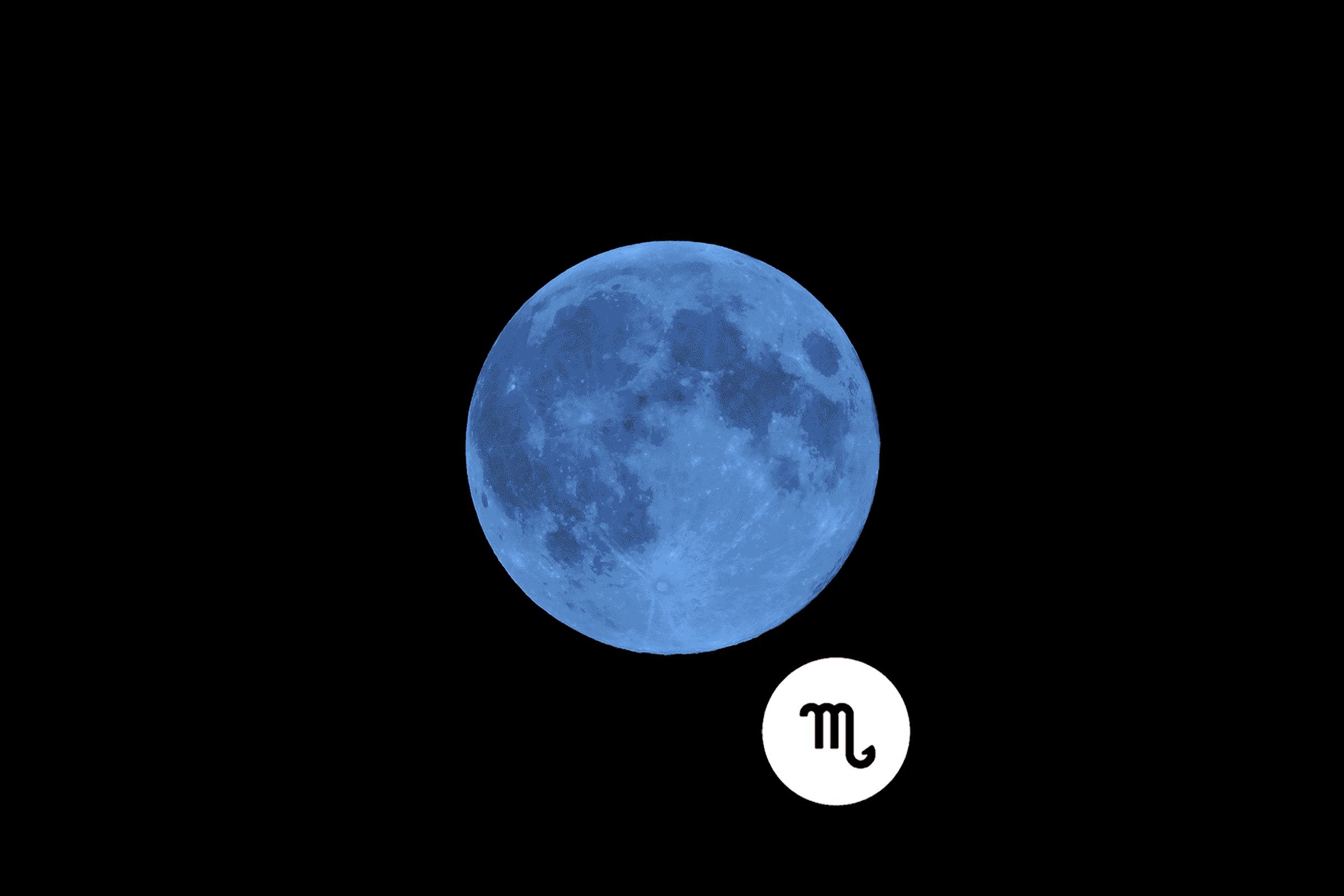 Blue Moon 2023 Himmelsrichtung