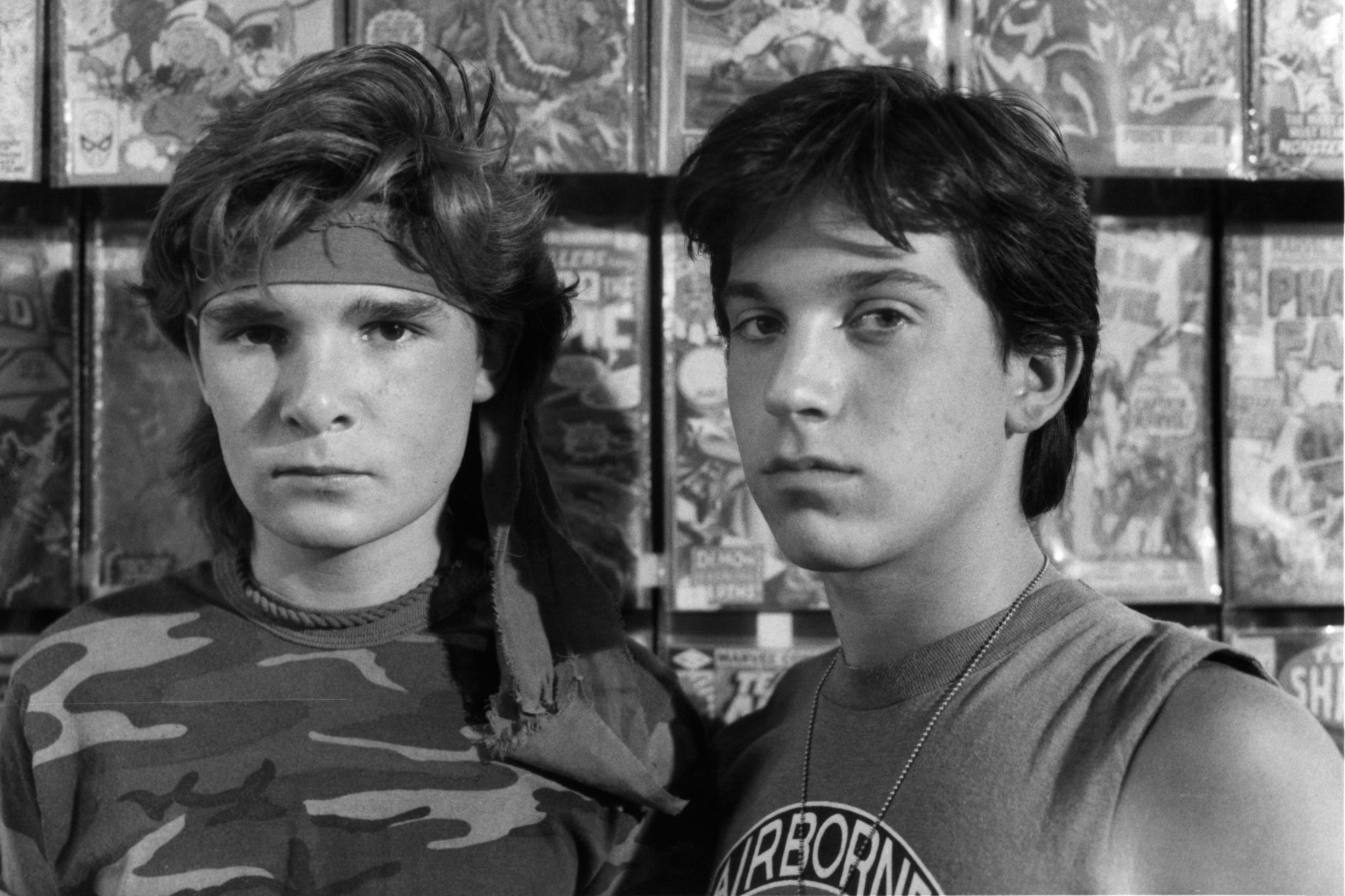 Corey Feldman And Jamison Newlander In 'The Lost Boys'