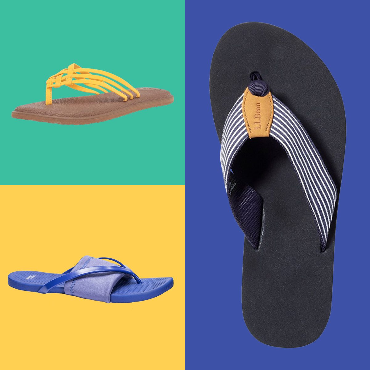 Fashionable Flip Flop Sandals For All Ages 