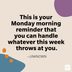 55 Monday Motivation Quotes for an Inspiring Start to the Week