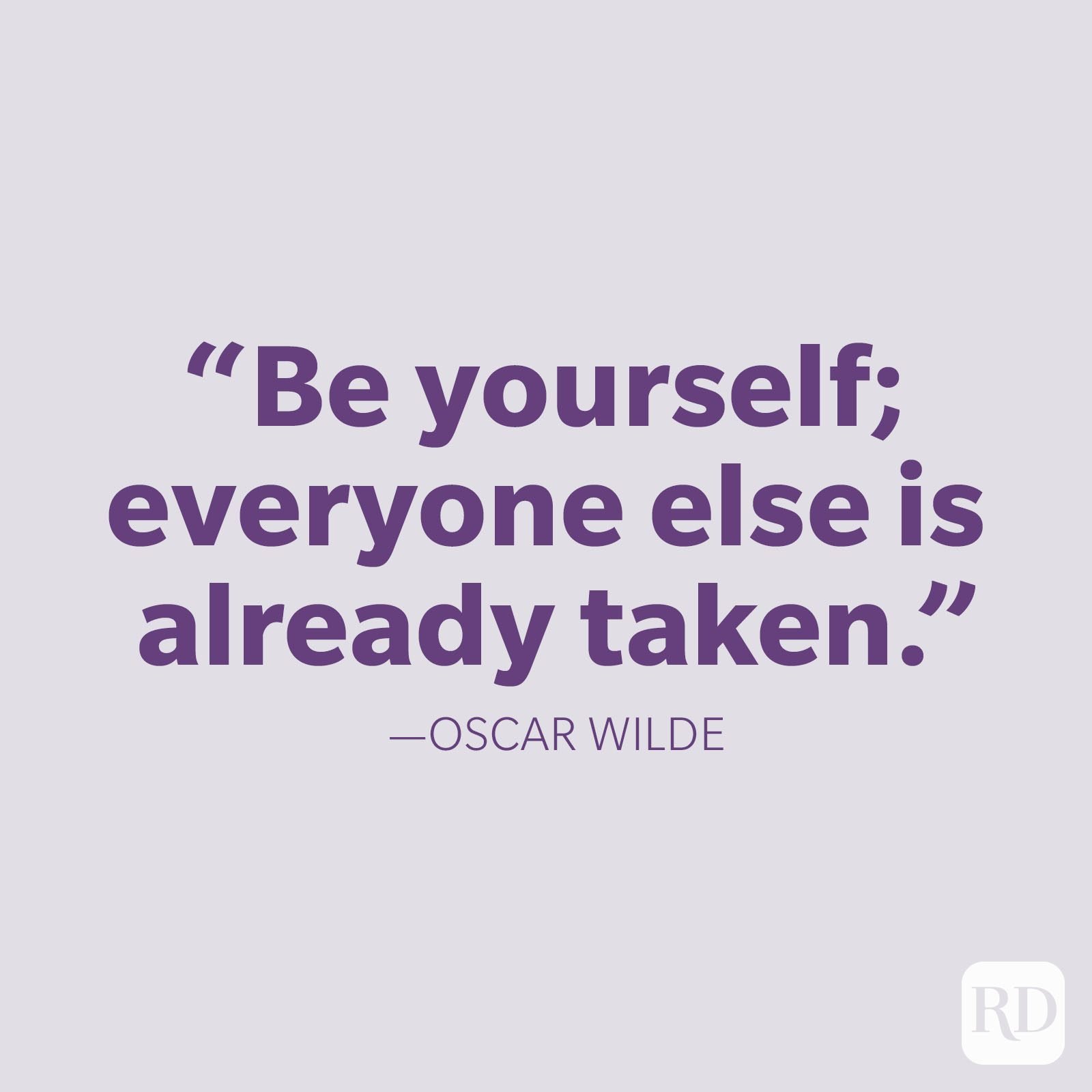 Famous Quotes About Being Yourself - Hertha Willabella