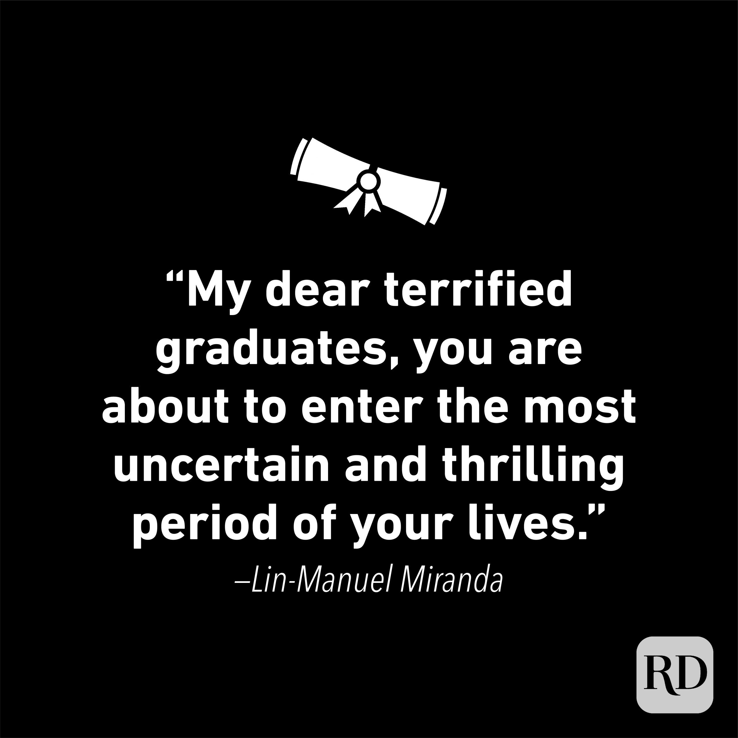quotes about graduating high school