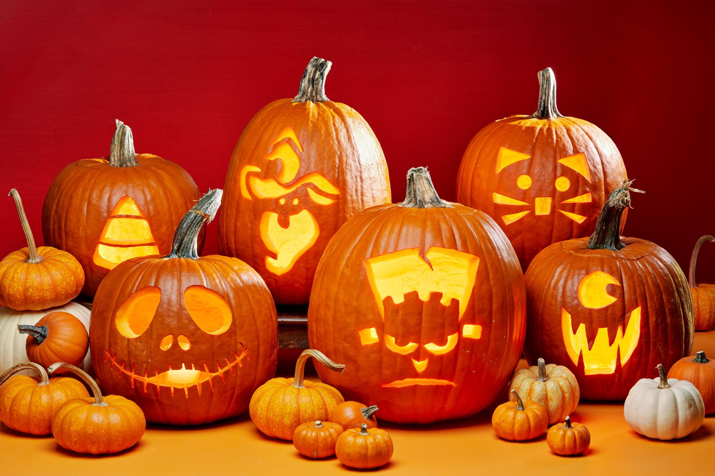 scary face pumpkin carving patterns