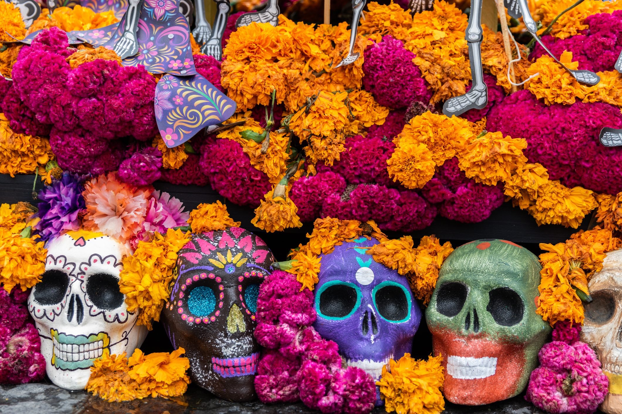 Day of the Dead has everything to do with the afterlife, love and those  colorful skulls you've seen around