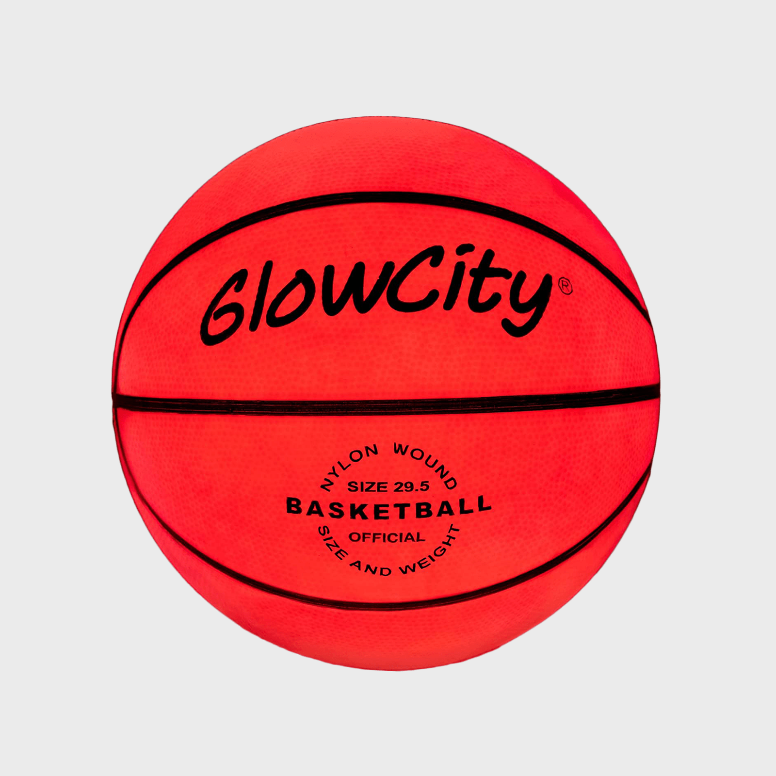 GlowCity Glow in The Dark Basketball for Teen Boy - Basketball