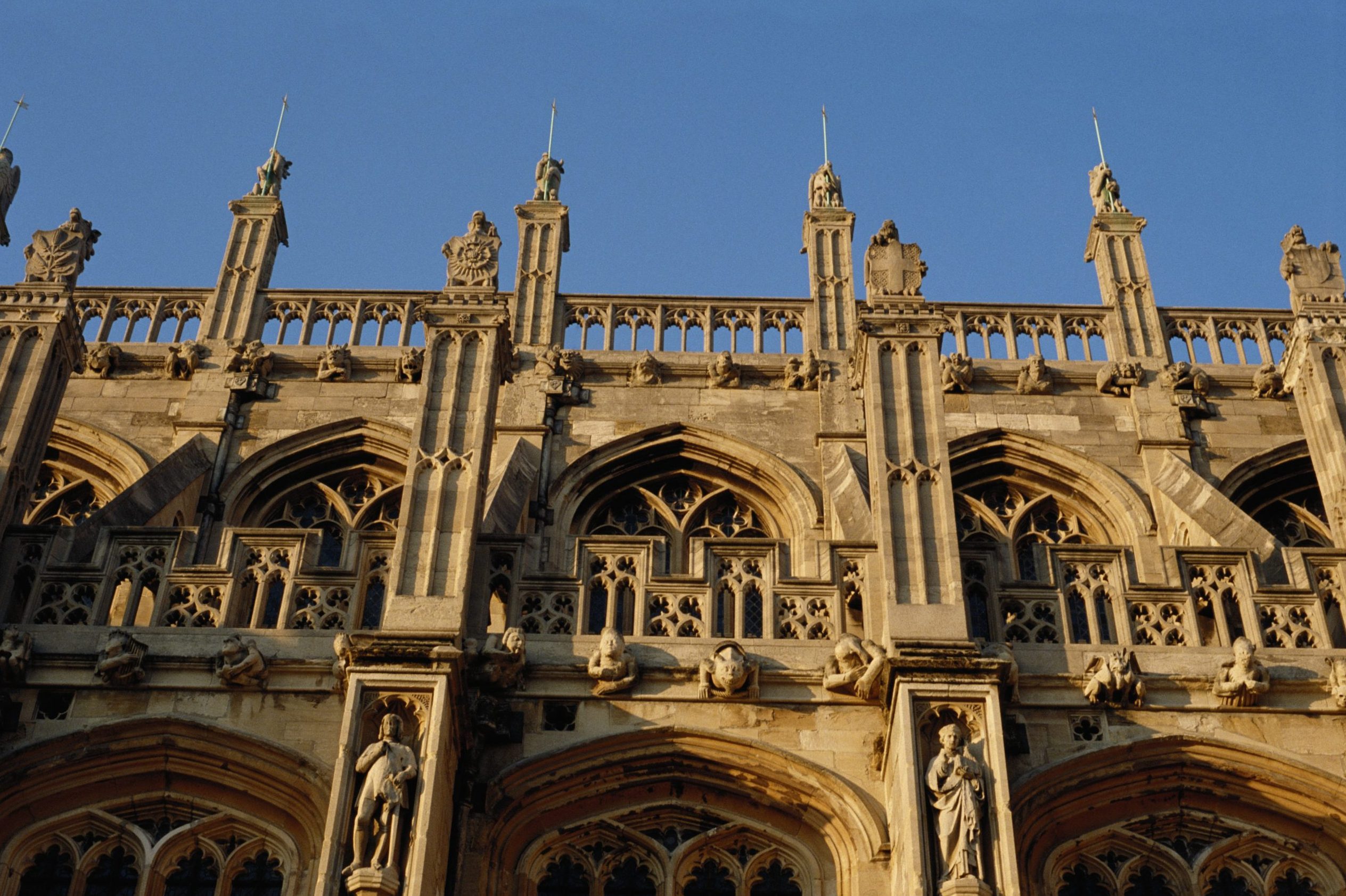 The exterior of St George's chapel, Windsor Castl