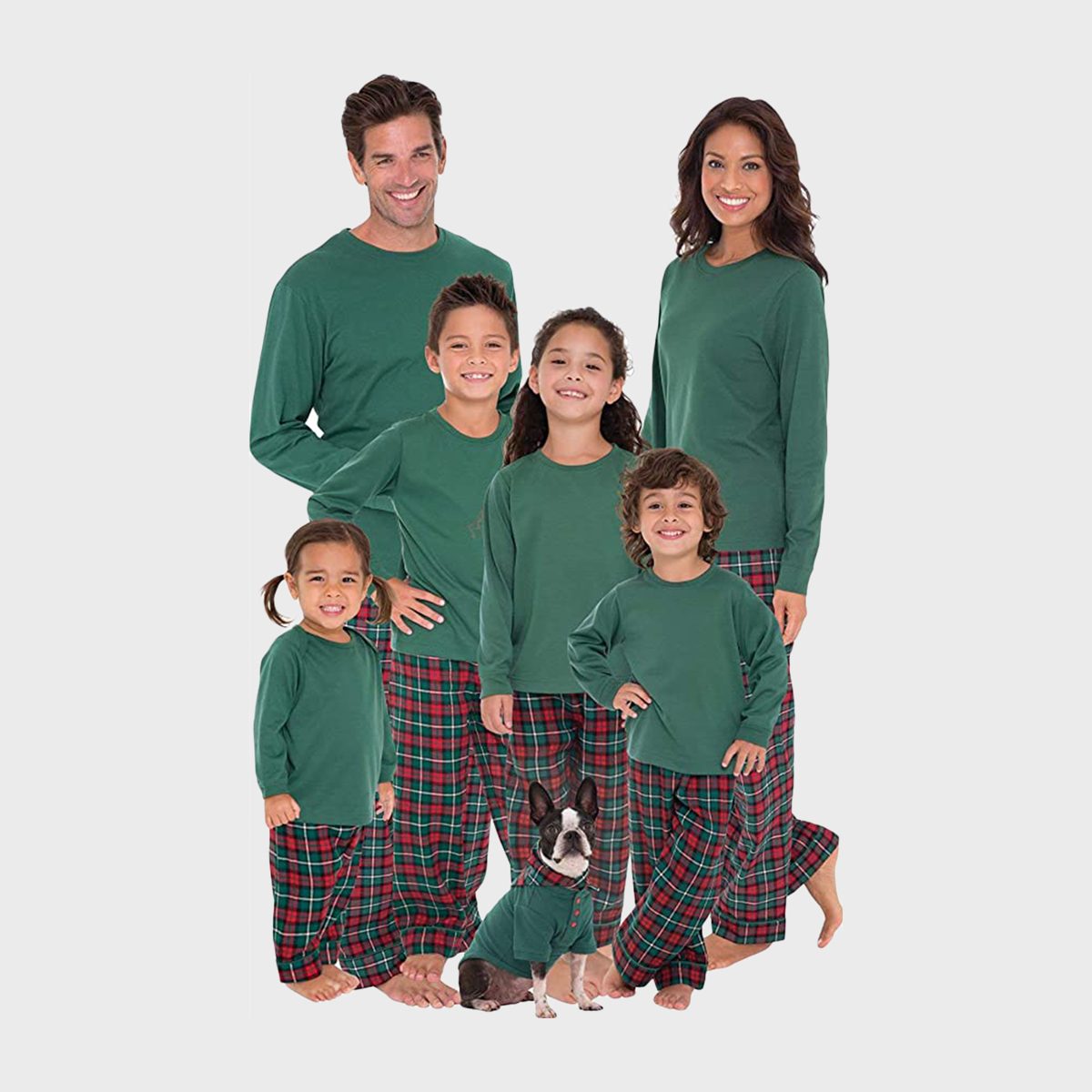 Pajamagram Family Pajamas Matching Sets - Nordic Fleece Christmas Onesie,  Gray