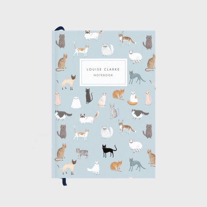 Gray and White Cat Notebook, Stocking Stuffer for Cat Lovers, Royal Cat  Journal Notebook, Cat Holiday Gift for Coworkers, Gift for Teachers 