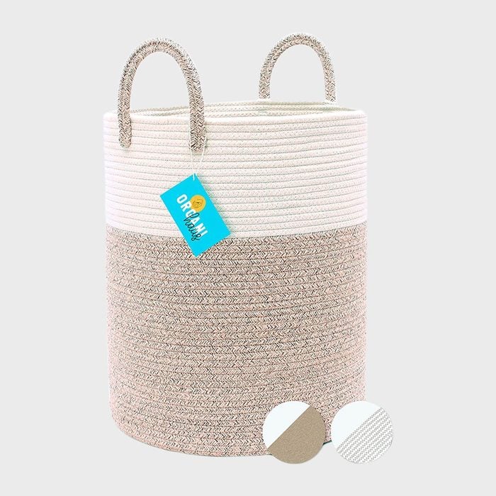 Organi Haus Large Rope Laundry Basket