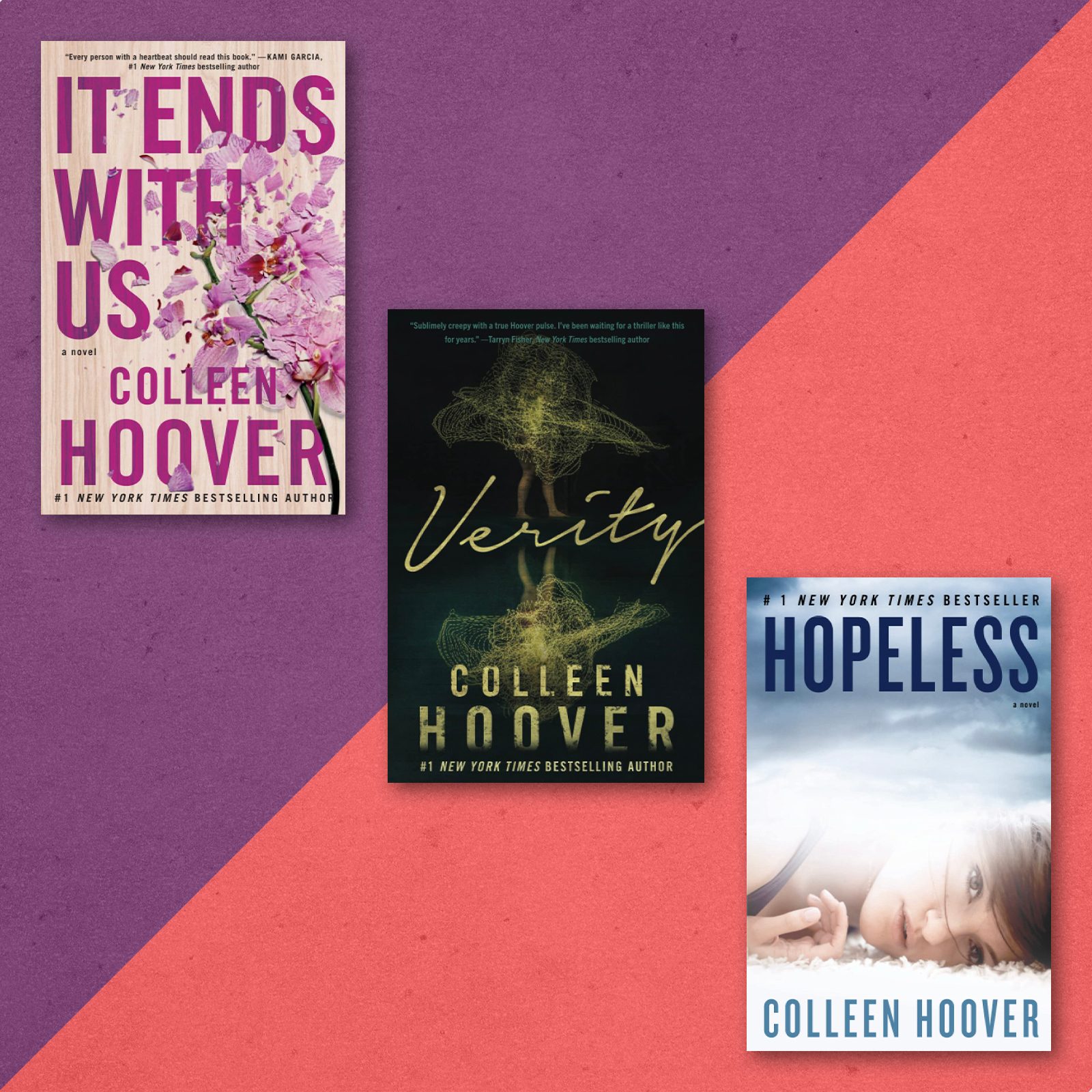 Colleen Hoover TOP 16 Best-Selling Books Set (English, Paperback