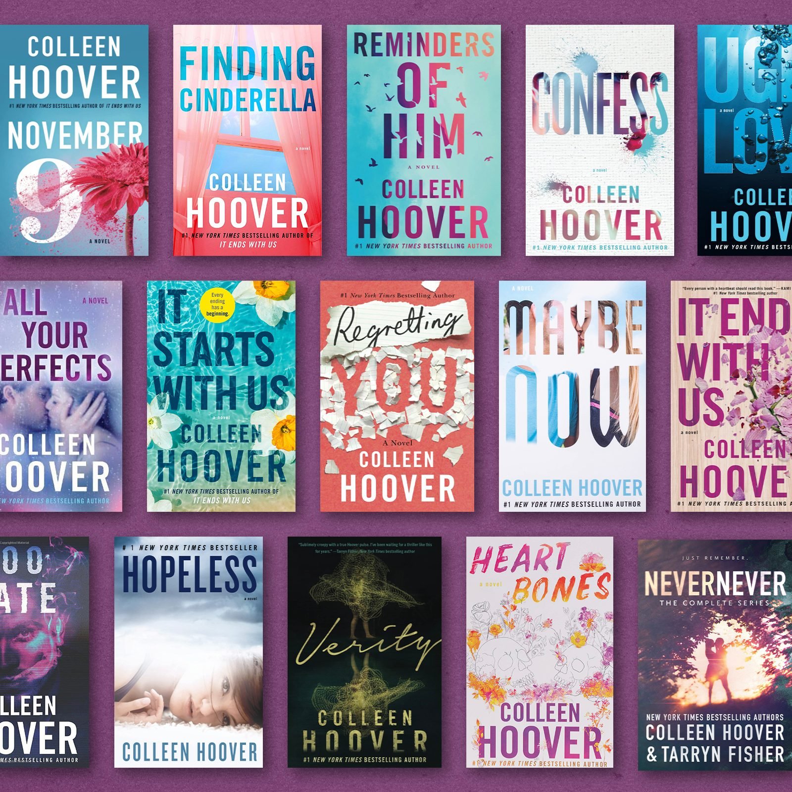 Free Printable Colleen Hoover Book List