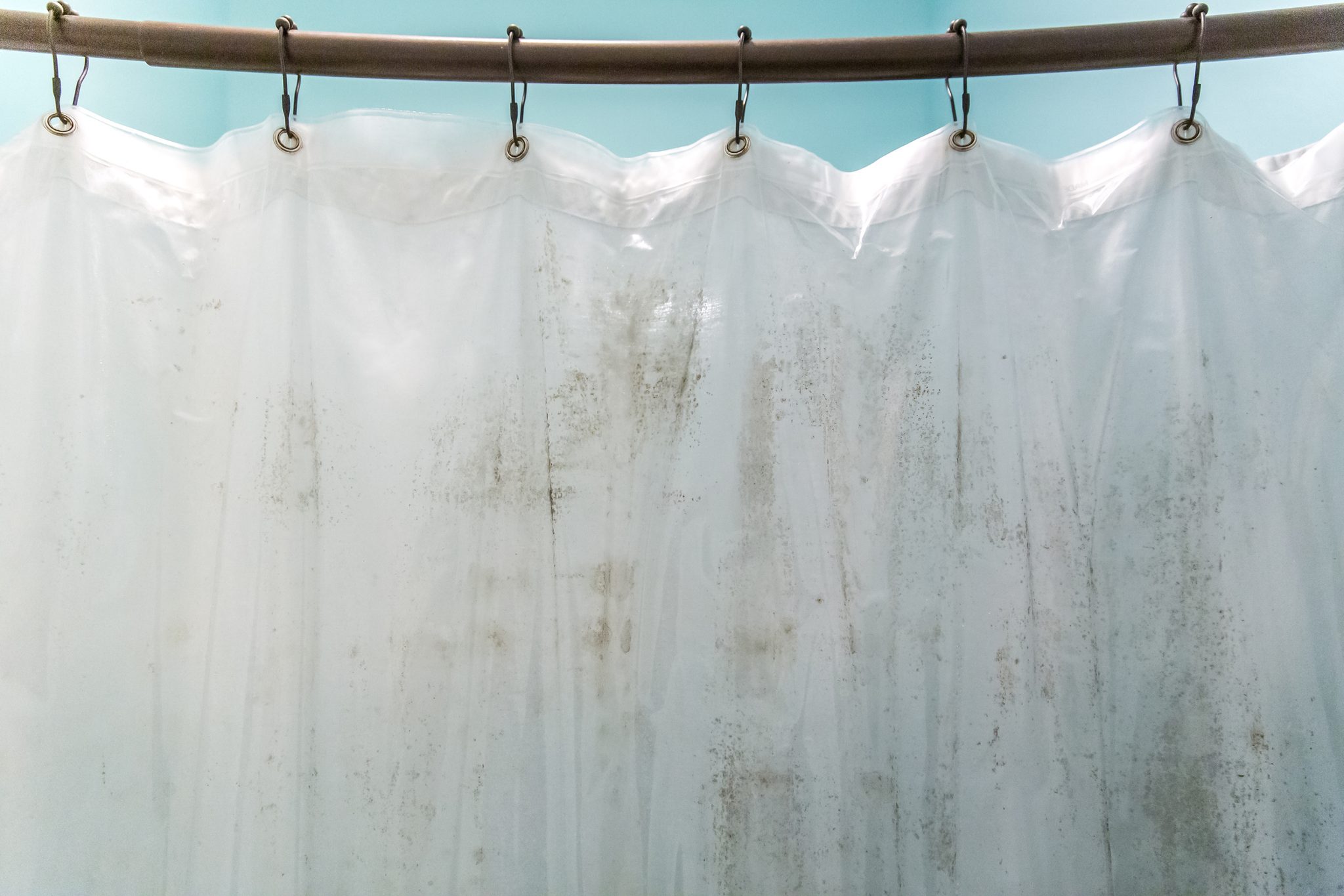 How to Clean a Shower Curtain and Liner to Remove Mildew and Stains